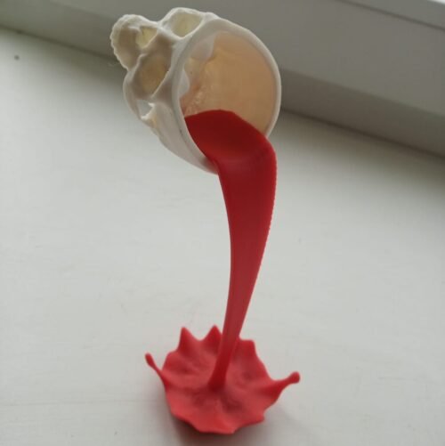 Spilling Skull Coffee Mug Decor