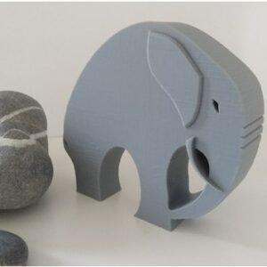 Stylish Elephant Sculpture Decorative Ornament