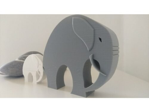Stylish Elephant Sculpture Decorative Ornament