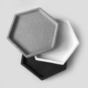 Concrete Hexagon Coasters