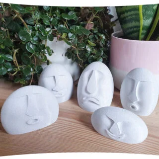 Oof Stone Funny Meme Decor Sculpture