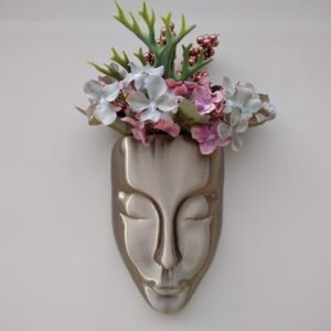 Female Face Plant Pot Mermaid Planter