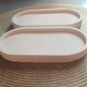 Oval Concrete tray