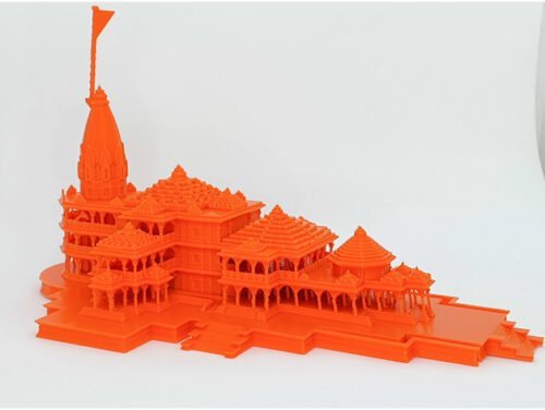 Ayodhya Ram Temple Miniature Model 3D Printed