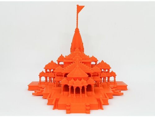 Ayodhya Ram Temple Miniature Model 3D Printed