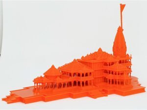 Ayodhya Ram Temple Miniature Model 3D Printed
