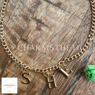 Personalised Name Initial Necklace