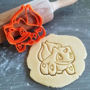 Bulbasaur Pokemon Cookie Cutter 3D Printed