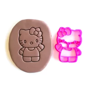 Hello Kitty Cookie Cutter 3D Printed