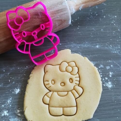 Hello Kitty Cookie Cutter 3D Printed