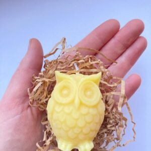 Pure Beeswax Owl Candle Harry Potter Halloween Animal Candles