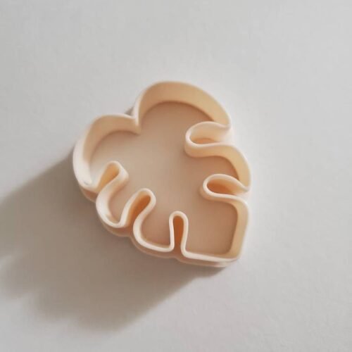 Monstera Leaf Shape Polymer Clay Earring Cutter Cookie Cutters Fondant Cutter