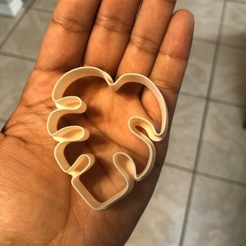 Monstera Leaf Shape Polymer Clay Earring Cutter Cookie Cutters Fondant Cutter