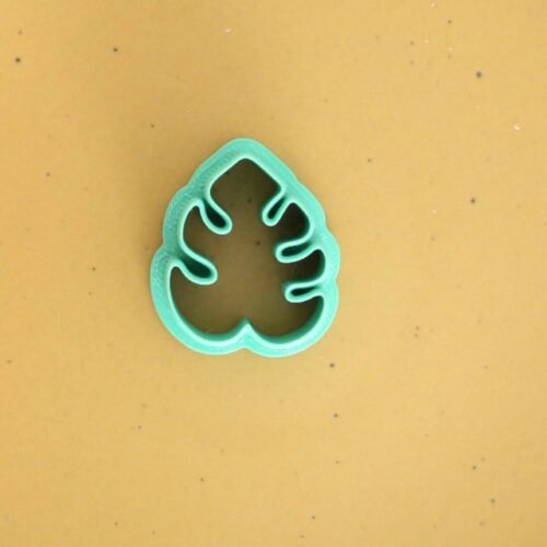 Monstera Leaf Shape Polymer Clay Earring Cutter Cookie Cutters Fondant Cutter