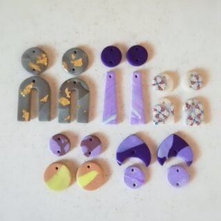 Circle polymer clay cutters - Polymer clay tools - 3d printed polymer clay cutters