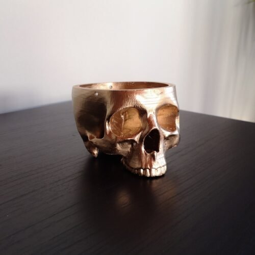 Hanging Skull Plant Pot for Home and Garden Decor