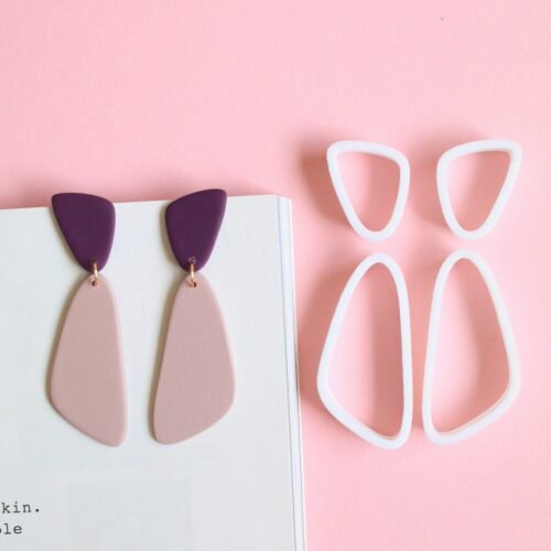 Triangle polymer clay cutters - Polymer clay tools - 3d printed polymer clay cutters