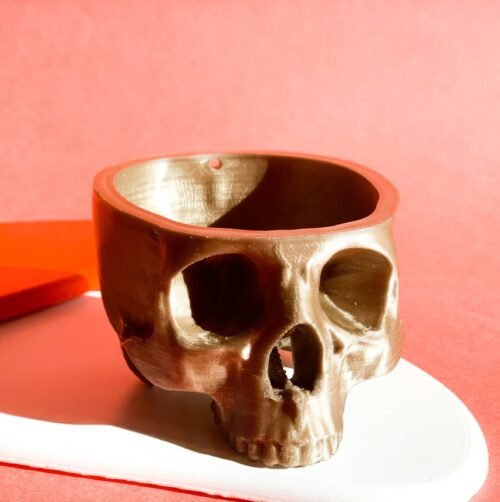 Skull Planter Pot Wall Hanging Plant Decor