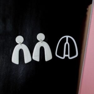 V-shape rounded polymer clay cutters - Polymer clay tools - 3d printed polymer clay cutters