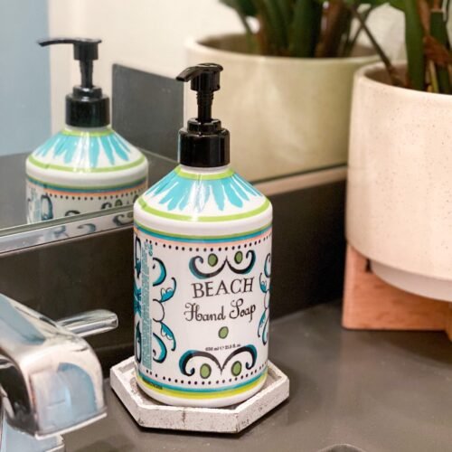 Concrete Hexagon Coasters Jewelry Dish