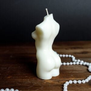 Female Body 4 inch Candles, Venus Bust Statue, Goddess Statue, Naked Body Statue, Large Woman 4 inch Body Candle, Torso Figure Funny Candle