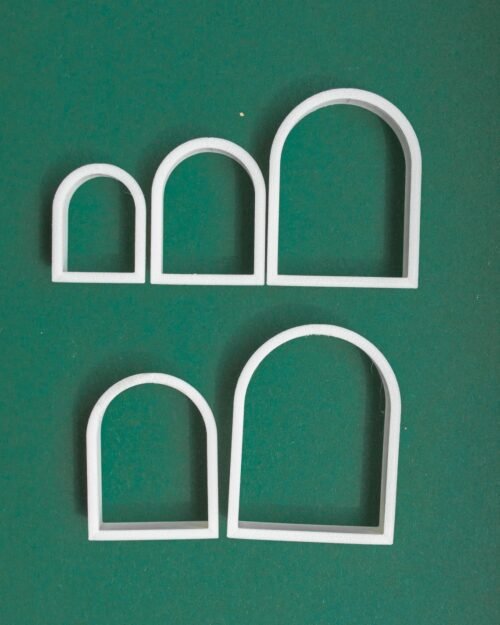 Arch polymer clay cutters - Polymer clay tools - 3d printed polymer clay cutters