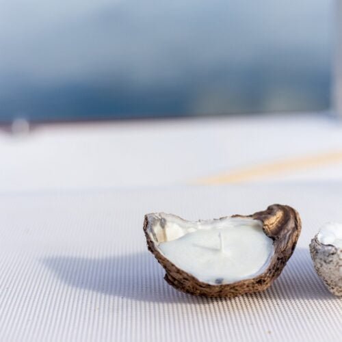 Oyster Shell Candles