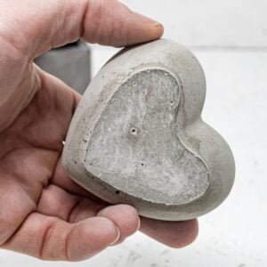 Concrete Heart, Mothers Day Gift, Concrete Heart Gift, Girlfriend Gift, Wedding Favors