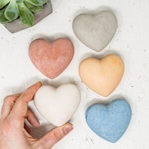 Concrete Heart, Mothers Day Gift, Concrete Heart Gift, Girlfriend Gift, Wedding Favors