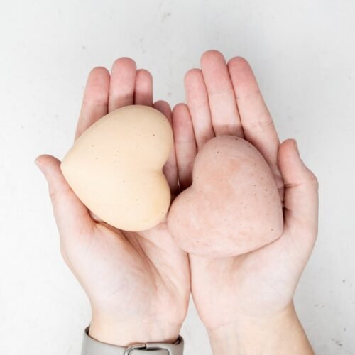 Concrete Heart, Mothers Day Gift, Concrete Heart Gift, Girlfriend Gift, Wedding Favors