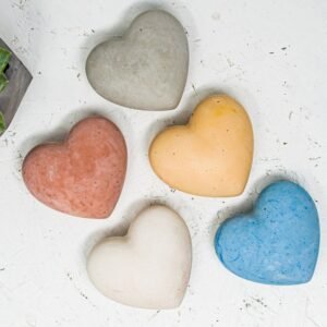 Concrete Heart, Mothers Day Gift, Concrete Heart Gift, Girlfriend Gift, Wedding Favors