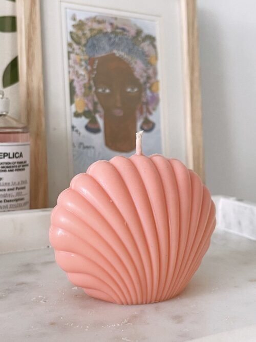 Seashell Candles