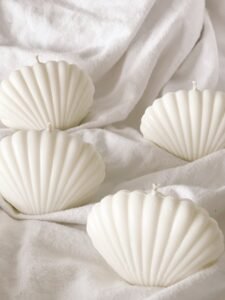 Seashell Candles