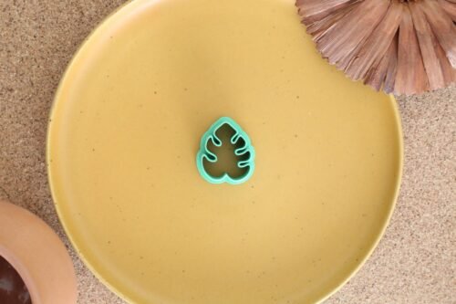 Monstera Leaf Shape Polymer Clay Earring Cutter Cookie Cutters Fondant Cutter