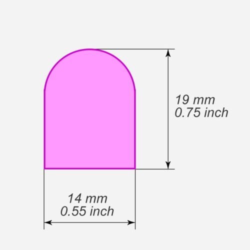 Arch polymer clay cutters - Polymer clay tools - 3d printed polymer clay cutters