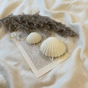 Shell Candle Soy Wax Scented Vegan Home Decor Candles
