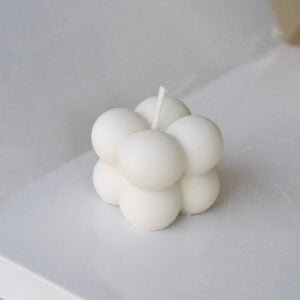 Mini Bubble Scented Soy Wax Home Decor Candles