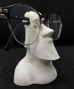 MOAI Glasses Stand 3D printed