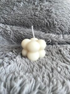 Mini Bubble Scented Soy Wax Home Decor Candles