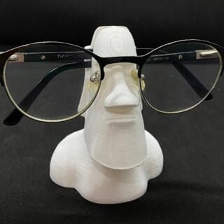 MOAI Glasses Stand 3D printed