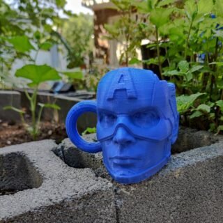 The Captain America Mug – Custom 3D-Printed