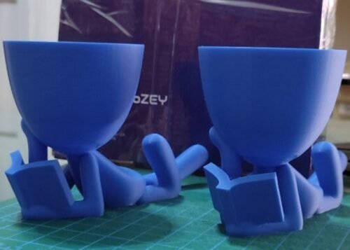 Reading people plant pot - Lying person - Indoor planter - Flower pot for cactus and succulent