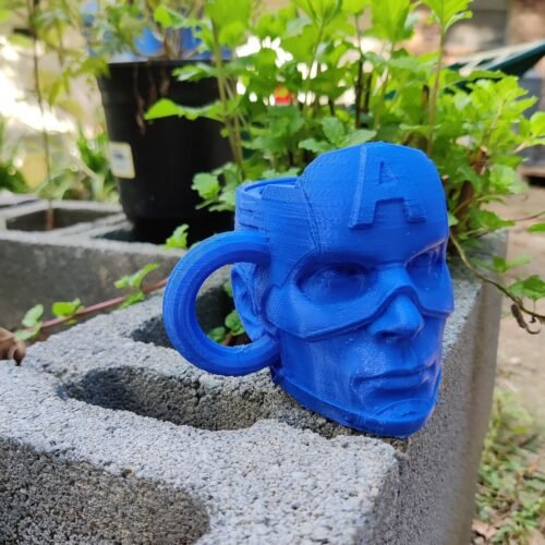 The Captain America Mug – Custom 3D-Printed