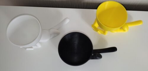 Reading people plant pot - Lying person - Indoor planter - Flower pot for cactus and succulent