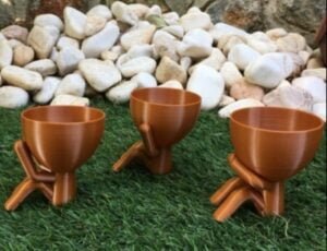 Zen Garden Cute People No see, No Hear No Say Evil Planter Cactus Succulent Pot