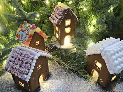 Gingerbread House Cookie Cutter Set (Short Version)