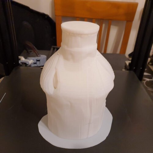 Veiled Lady Biblical Figure Greek Goddess Sculpture 3d printed Replica