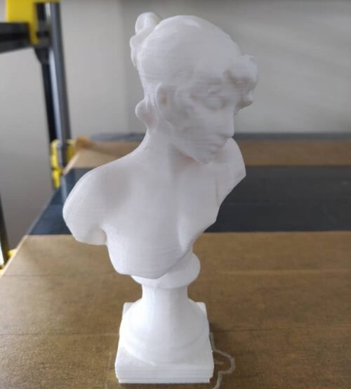 Sappho's Head Bust Greek Sculpture Museum Replica 3D Printed