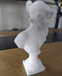 Sappho's Head Bust Greek Sculpture Museum Replica 3D Printed