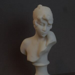 Sappho's Head Bust Greek Sculpture Museum Replica 3D Printed